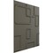 Ekena Millwork 19 5/8in. W x 19 5/8in. H Odessa EnduraWall Decorative 3D Wall Panel Covers 2.67 Sq. Ft. WP20X20ODISG - alternate 5